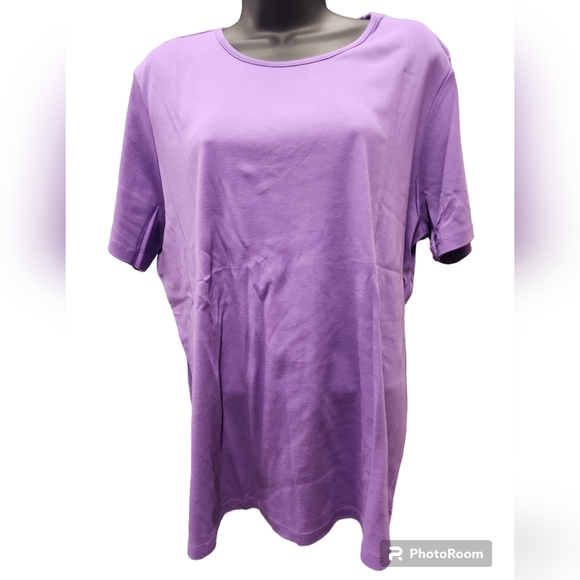 Kim Rogers Women's Short Sleeve Crew Neck Fashion T-Shirt various colors - Picture 2 of 8